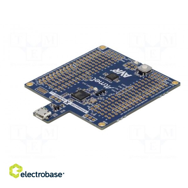 Dev.kit: Microchip AVR | ATMEGA | Xplained Mini | prototype board фото 6