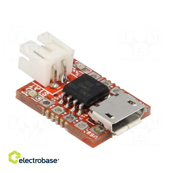 Dev.kit: Microchip AVR | ATTINY | prototype board image 4