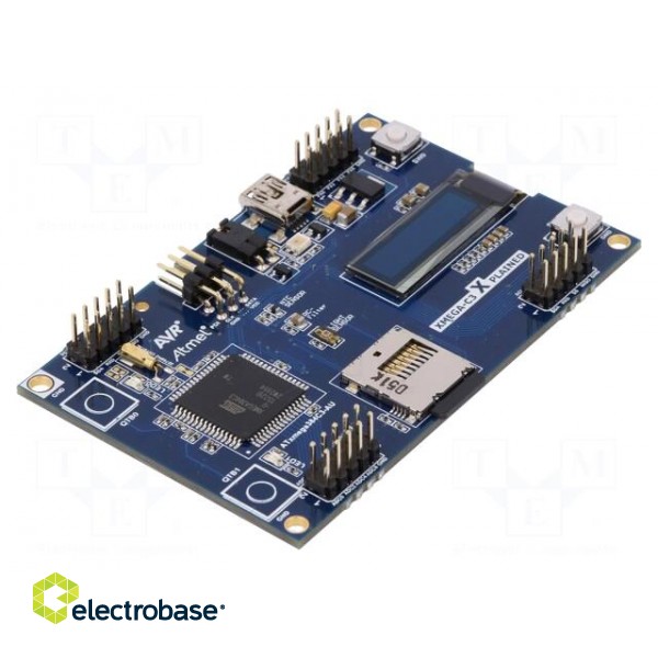 Dev.kit: Microchip AVR | Family: ATXMEGA | prototype board image 1