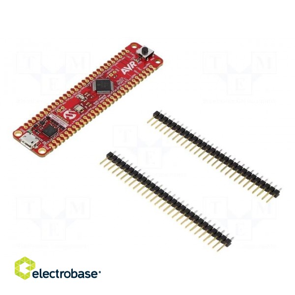 Dev.kit: Microchip AVR | AVR128DB | AC80T88A | Curiosity Nano image 1