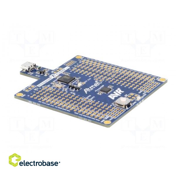Dev.kit: Microchip AVR | Family: ATMEGA | prototype board image 8