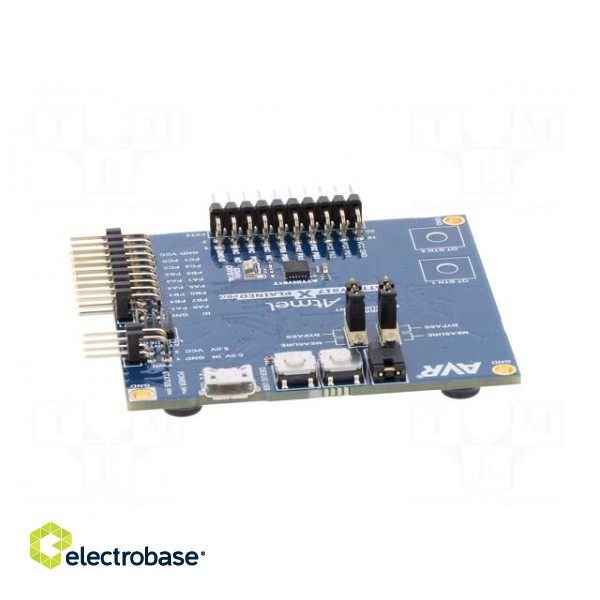 Dev.kit: Microchip AVR | Family: ATTINY | prototype board image 5