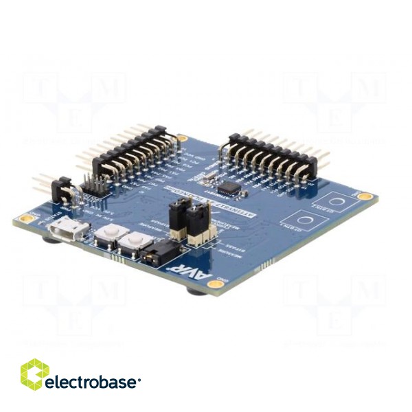 Dev.kit: Microchip AVR | Family: ATTINY | prototype board image 6