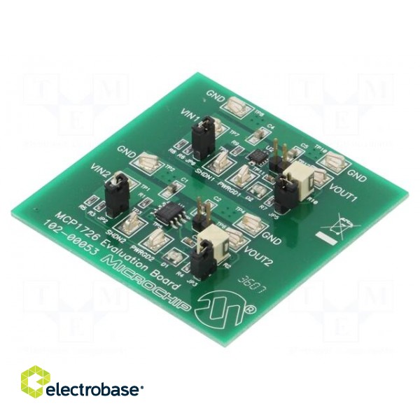 Dev.kit: Microchip | Components: MCP172 | voltage regulator