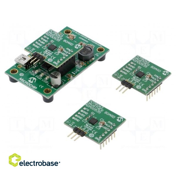 Dev.kit: Microchip | Components: MCP8063 | brushless motor driver