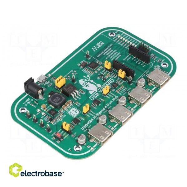 Dev.kit: Microchip | Comp: USB4604 | Add-on connectors: 1 image 1