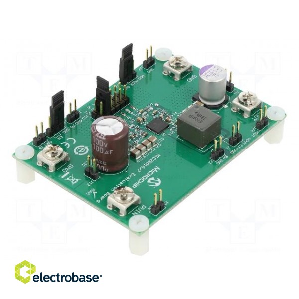 Dev.kit: Microchip | Components: MIC28517 | prototype board фото 1