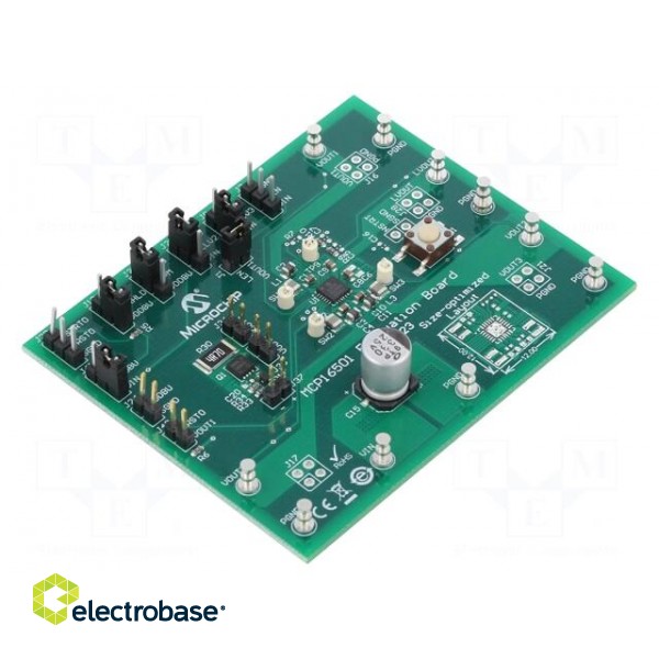 Dev.kit: Microchip | Components: MCP16501 | prototype board