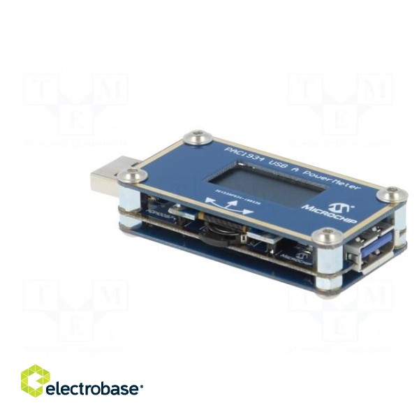 Dev.kit: Microchip | OLED | Comp: PAC1934 | DC power/energy monitor фото 4