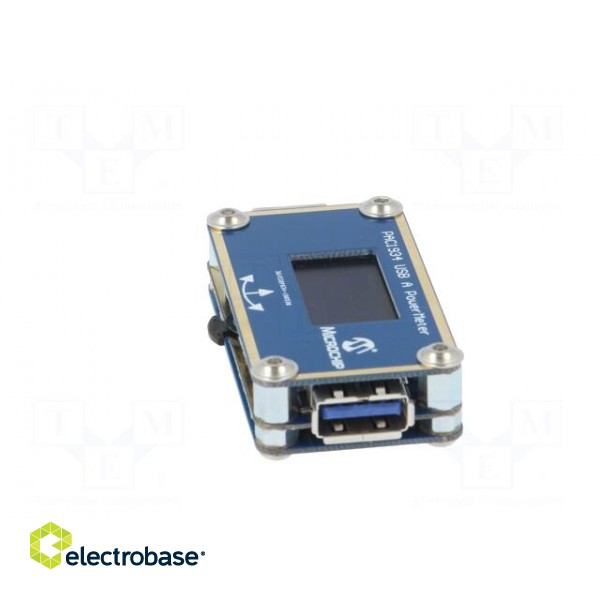 Dev.kit: Microchip | OLED | Comp: PAC1934 | DC power/energy monitor фото 5