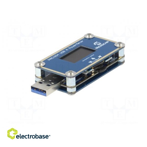 Dev.kit: Microchip | OLED | Comp: PAC1934 | DC power/energy monitor фото 2