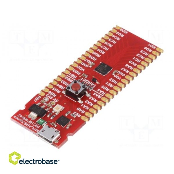 Dev.kit: Microchip PIC | PIC18 | Xpress Board | prototype board