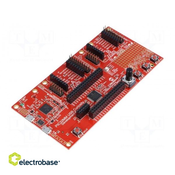 Dev.kit: Microchip PIC | Components: PIC32MM0256GPM064 | PIC32