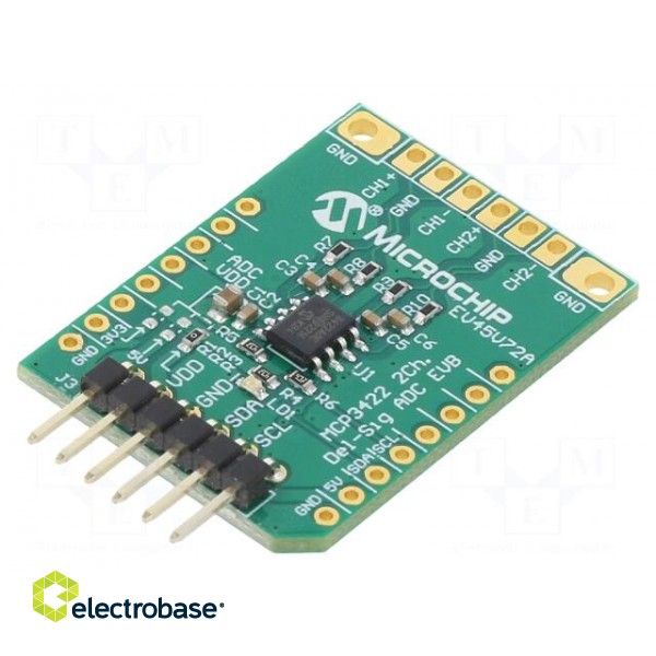 Dev.kit: Microchip | Components: MCP4322 | prototype board