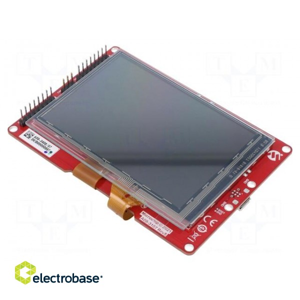 Dev.kit: Microchip ARM | Components: ATSAME51J20A | SAM4E | LCD TFT image 1