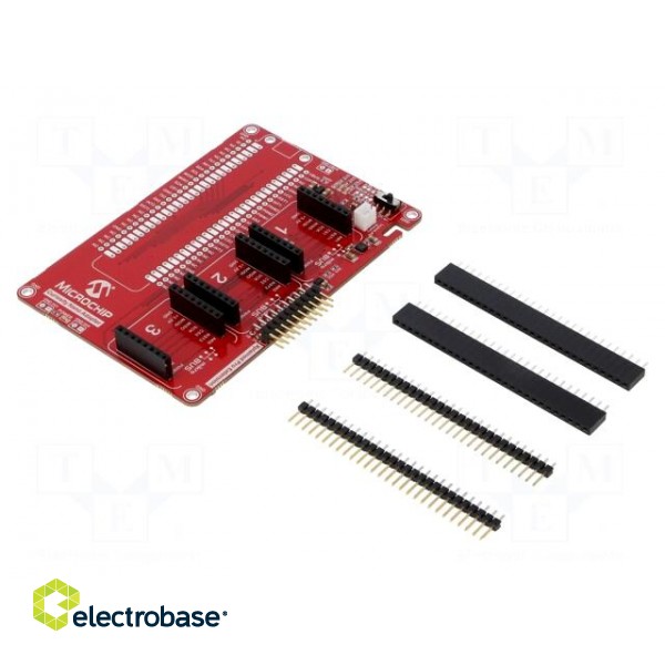 Adapter | Components: MCP73871 | prototype board | Curiosity Nano