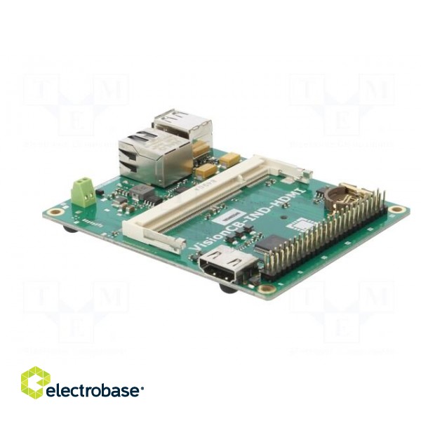 Dev.kit: ARM NXP | Ethernet,UART,USB | 9÷12VDC | 0÷70°C | 98x79x22mm image 4