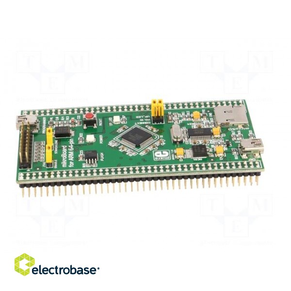 Dev.kit: ARM NXP | JTAG | mikroBoard | socket for microSD cards paveikslėlis 7