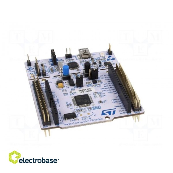 Dev.kit: STM32 | STM32F070RBT6 | Add-on connectors: 2 | base board image 5