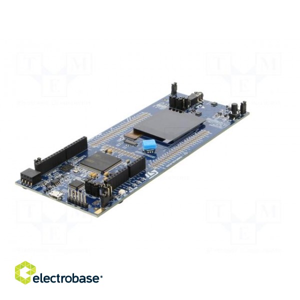 Dev.kit: STM32 | prototype board | Comp: STM32F412ZGT6,LCD display image 7