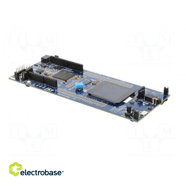 Dev.kit: STM32 | prototype board | Comp: STM32F412ZGT6,LCD display image 9