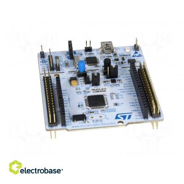 Dev.kit: STM32 | STM32L053R8T6 | Add-on connectors: 2 | base board image 9