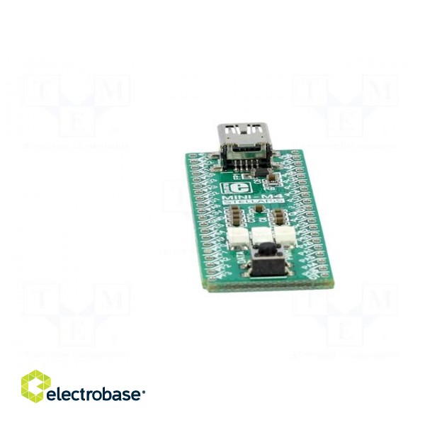 Dev.kit: ARM Texas | prototype board | USB B micro,pin header image 5