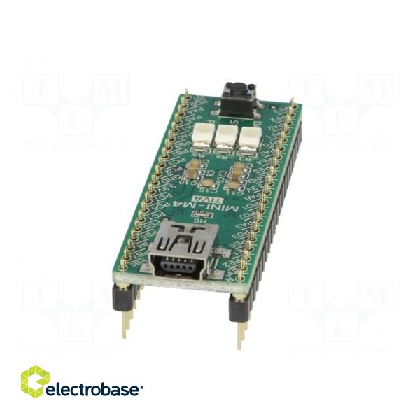 Dev.kit: ARM Texas | prototype board | USB B mini,pin header image 9