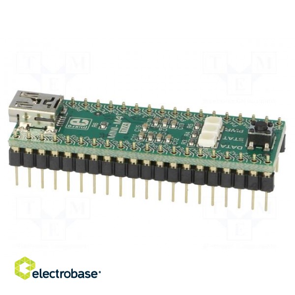 Dev.kit: ARM Texas | prototype board | USB B mini,pin header image 3