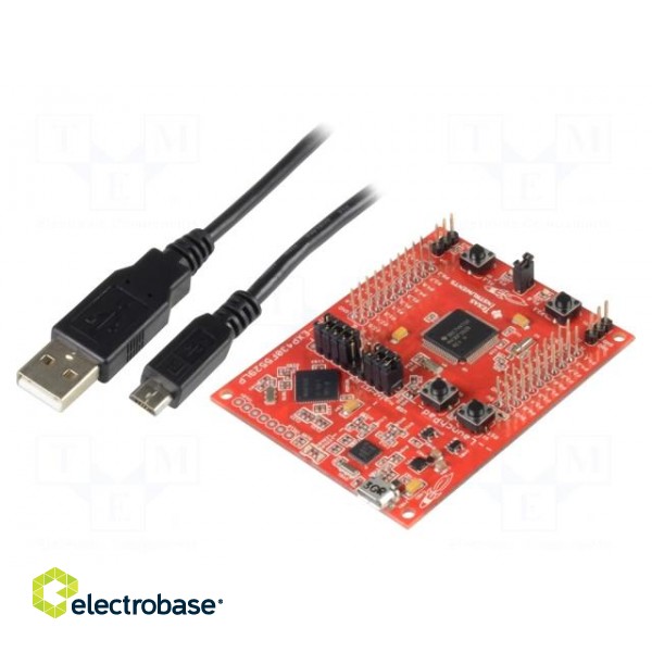 Dev.kit: TI MSP430 | documentation,USB cable,prototype board