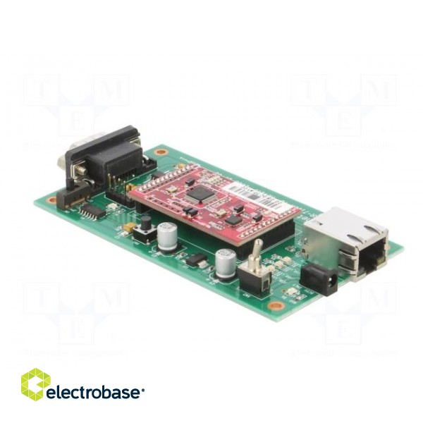 Dev.kit: Ethernet | wire jumpers,base board,WIZ750SR-100 paveikslėlis 4