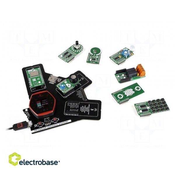 Prototype board | USB B micro,mikroBUS socket | prototype board image 2