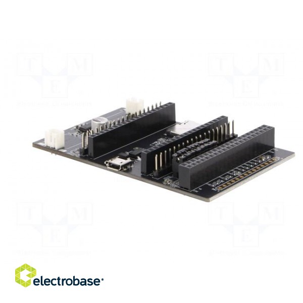Dev.kit: HMI | pin strips,speakers,pin header,microSD,USB micro image 4
