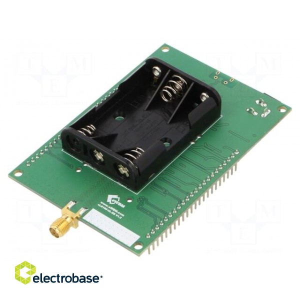 Dev.kit: LoRA | pin header,SMA,USB micro,power supply | 5VDC image 1
