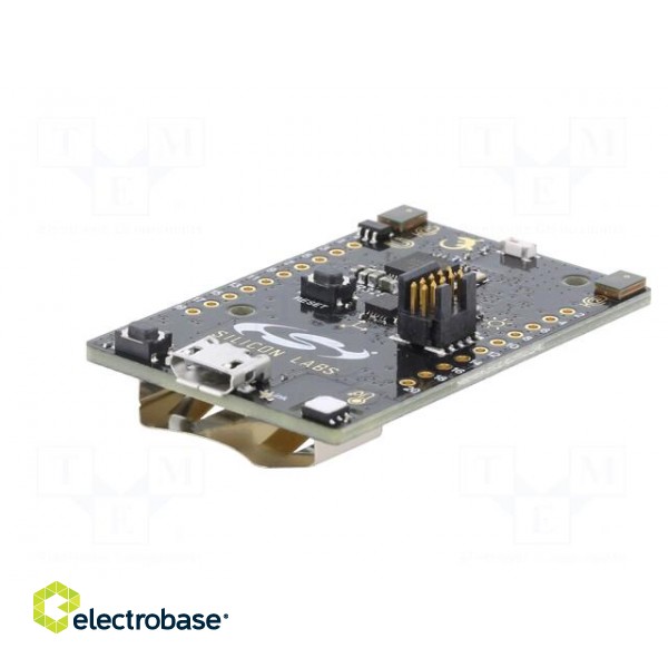 Dev.kit: Silicon Labs | pin header x2,USB micro | 5VDC image 3