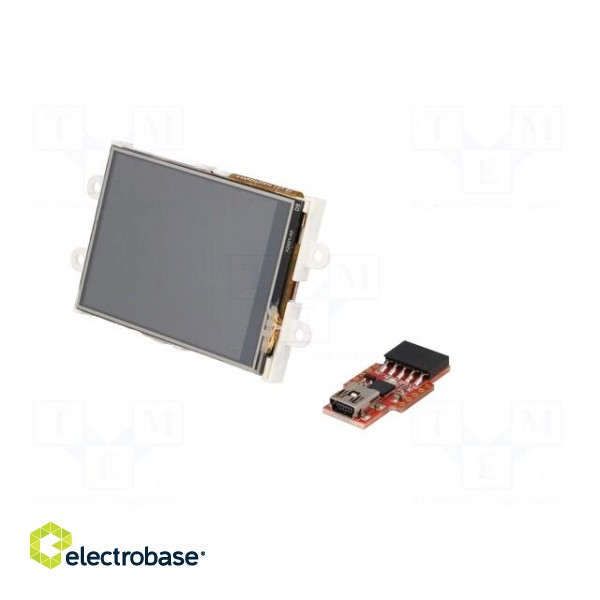 Dev.kit: with display | TFT | 2.4" | 240x320 | Display: graphical | 5VDC фото 2