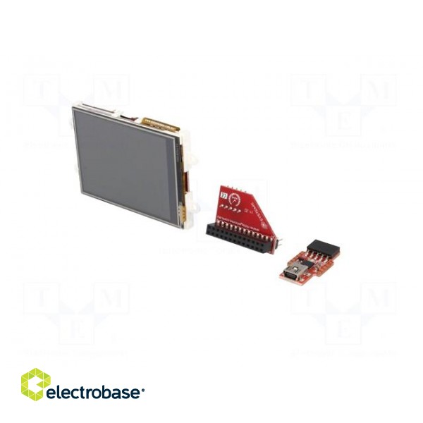 Dev.kit: with display | TFT | 2.8" | 240x320 | Display: graphical | 5VDC фото 2