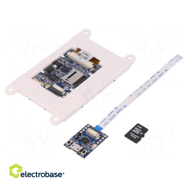 Dev.kit: with display | 4D-UPA,10pin FFC cable,4GB SD card | IoD image 3