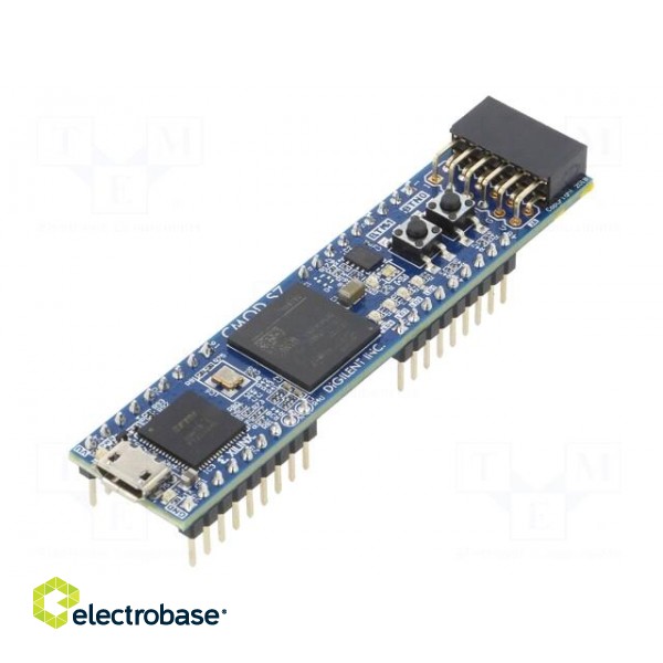 Dev.kit: Xilinx | Pmod socket,USB B micro,pin strips фото 1