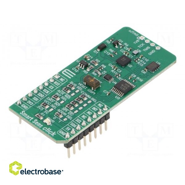 Click board | accelerometer,magnetic field sensor | I2C,SPI