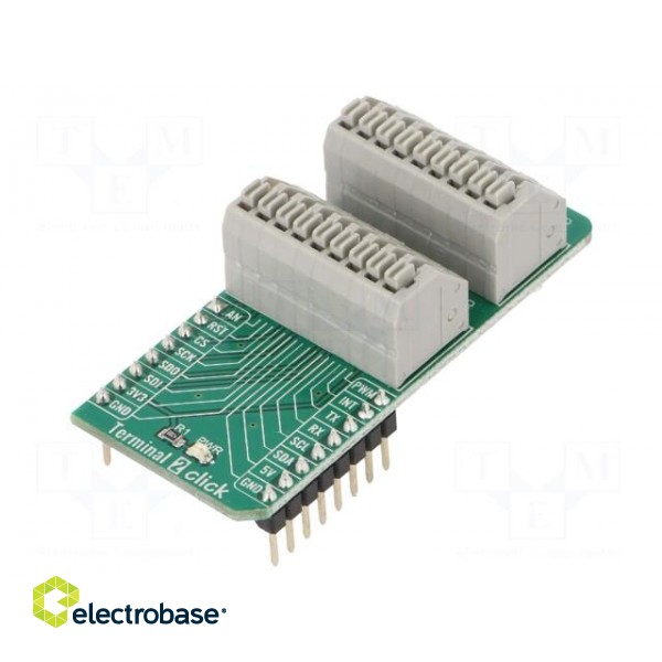 Click board | adapter | analog,GPIO,I2C,SPI,UART | prototype board
