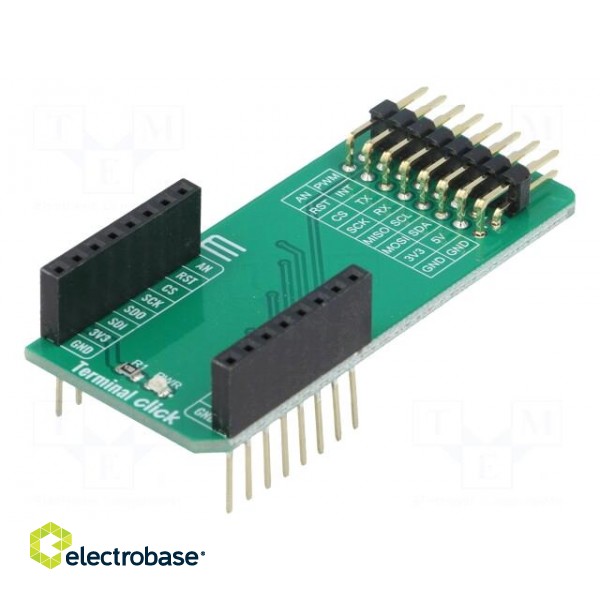 Click board | adapter | GPIO | prototype board | 3.3VDC,5VDC