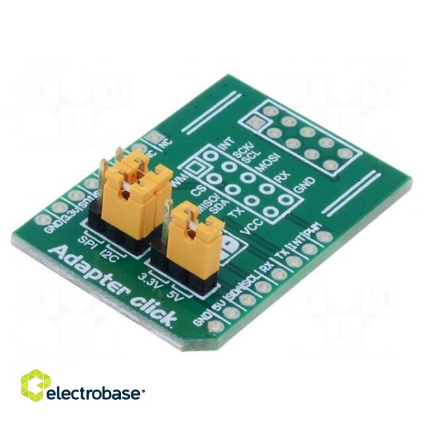 Click board | adaptor | GPIO,I2C,SPI,UART | manual,prototype board