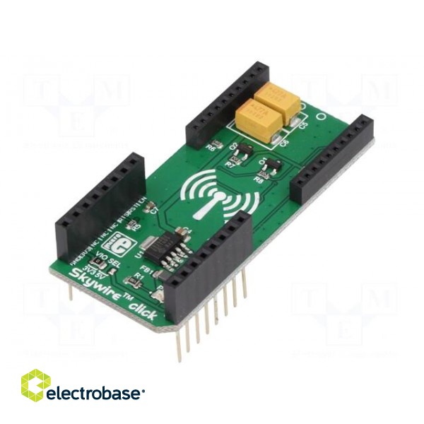 Click board | prototype board | Comp: MCP1826 | adapter | 3.3VDC,5VDC