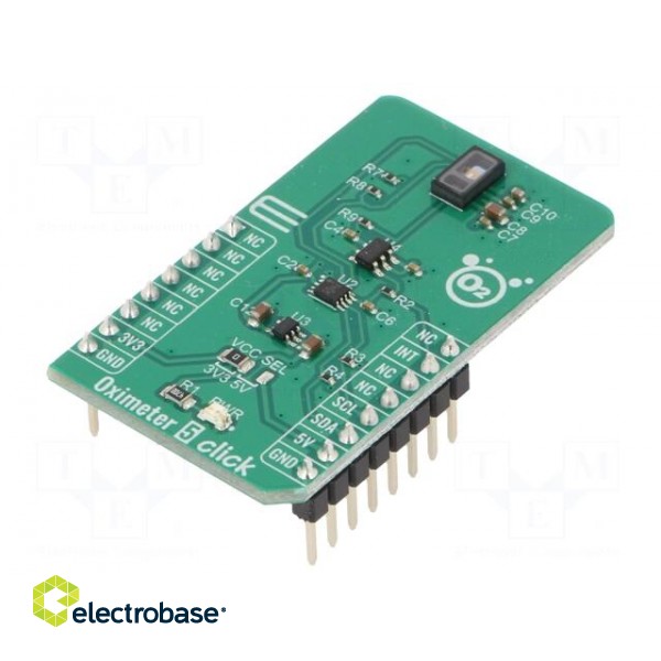 Click board | prototype board | Comp: MAX30102 | 3.3VDC,5VDC