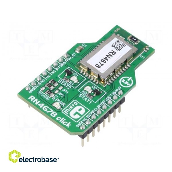 Click board | Bluetooth | I2C,UART | RN4678 | manual,prototype board image 1