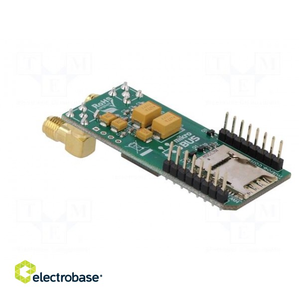 Click board | Bluetooth,GNSS,GSM/GPRS | UART | MC60 | 3.3/5VDC paveikslėlis 5