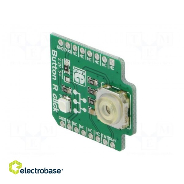 Click board | button | GPIO,PWM | manual,prototype board | 3.3/5VDC paveikslėlis 4