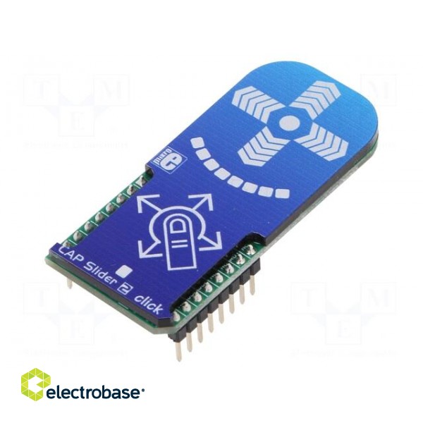 Click board | capacitive keypad | GPIO,I2C | IQS333 | 3.3VDC