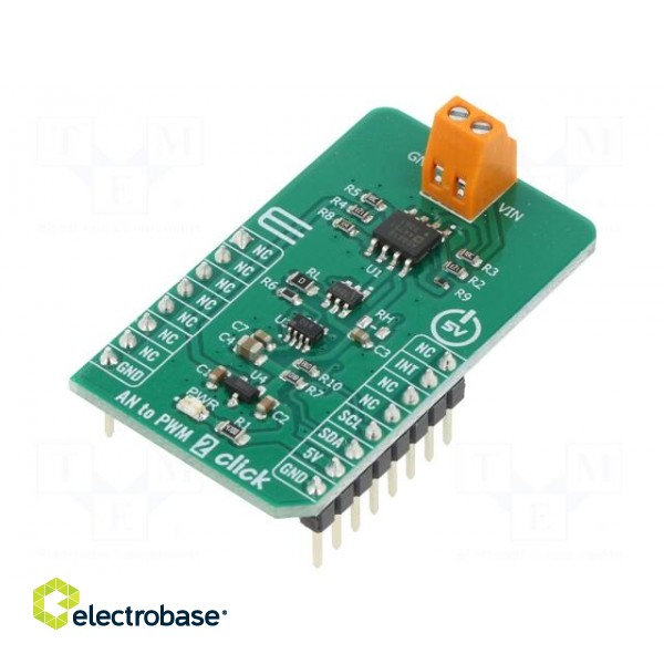 Click board | converter,PWM | I2C | LTC6992CS6 | prototype board